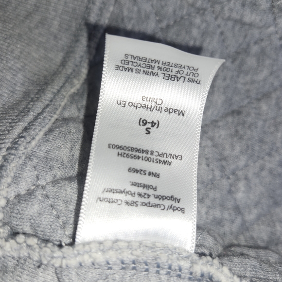 Athletic Works Gray Quilted Jacket - Picture 3 of 5